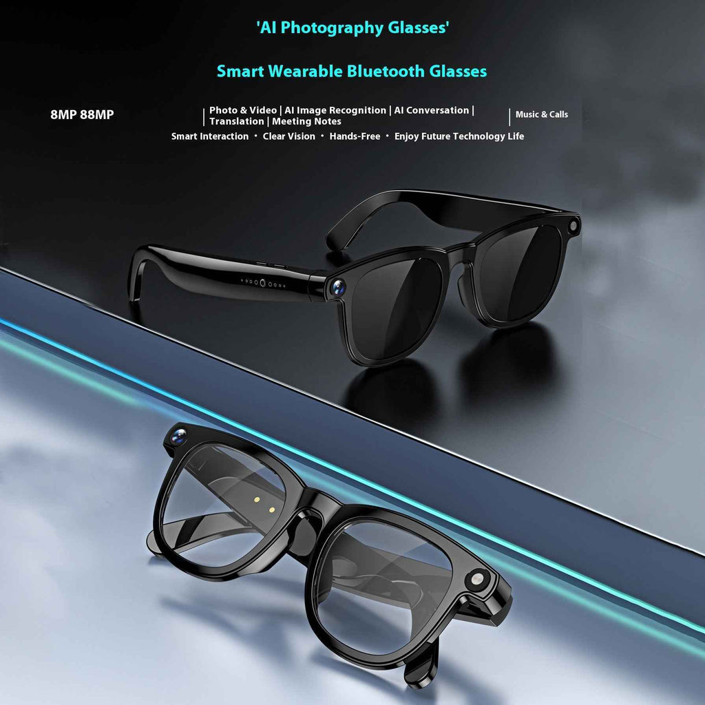Core Align AI Smart Glasses with Dual Camera | Bluetooth Wearable