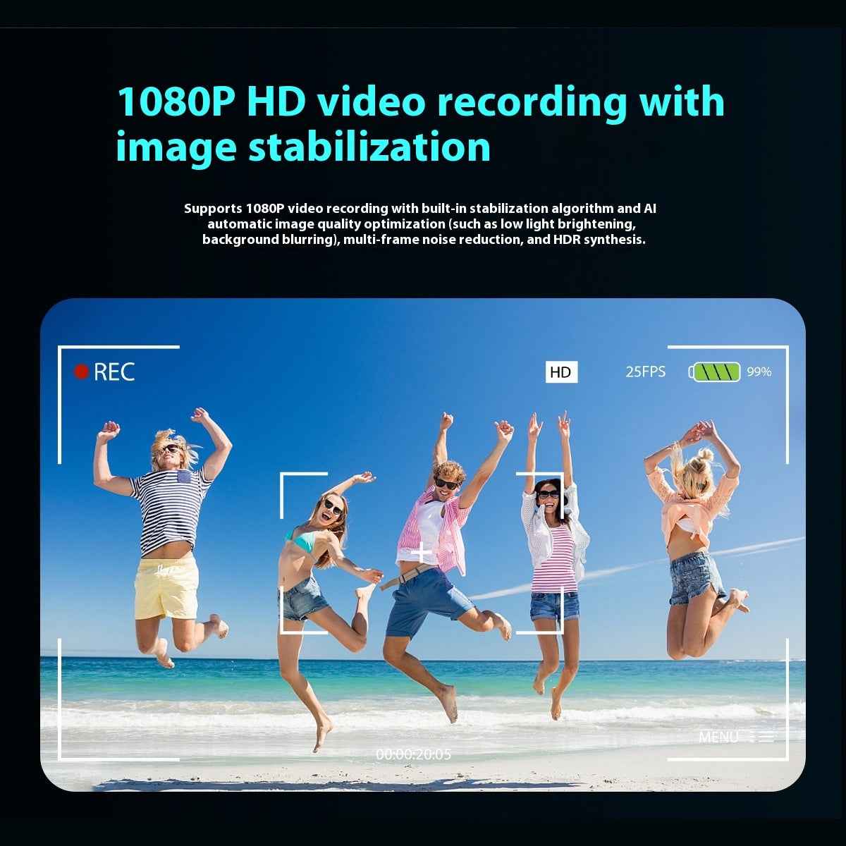 Core Align AI Smart Glasses with Dual Camera | Bluetooth Wearable
